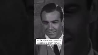 Sean Connery discusses blondes, bullets, and booze on the set of Goldfinger 🥃