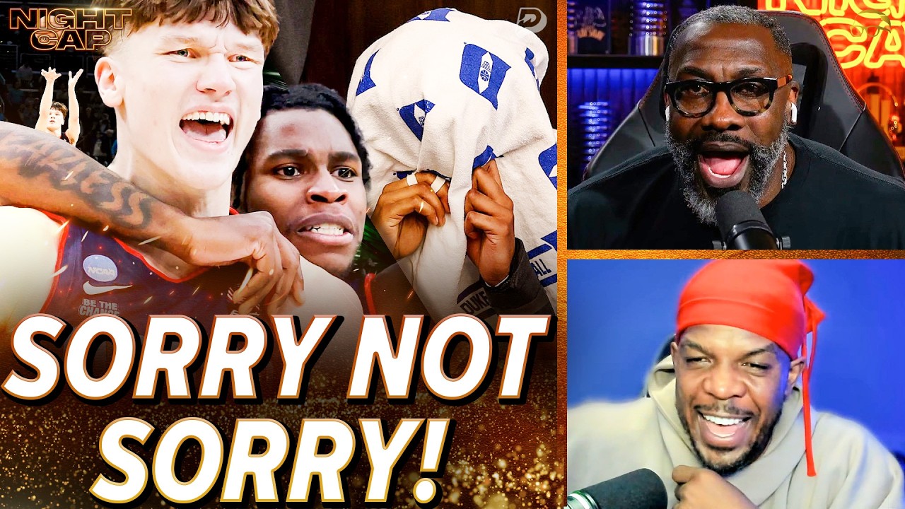 Unc & Iso Joe CLOWN Duke for FUMBLING their Final Four chance on UConn's Game-Winner! | Nightcap