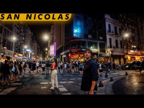 Buenos Aires Never Sleeps 🌙 Walking Avenida Corrientes at Night | La Calle Que Nunca Duerme