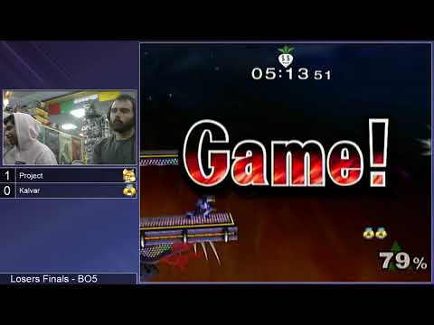 GSS 110 SSBM - Project (Fox) vs. Kalvar (Sheik) - Melee LF