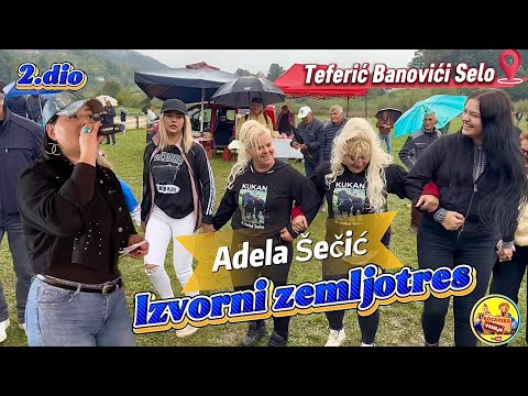 Izvorni zemljotres Adela Šečić podigla sve na noge u Banovići Selu na teferiću 28.09.2025