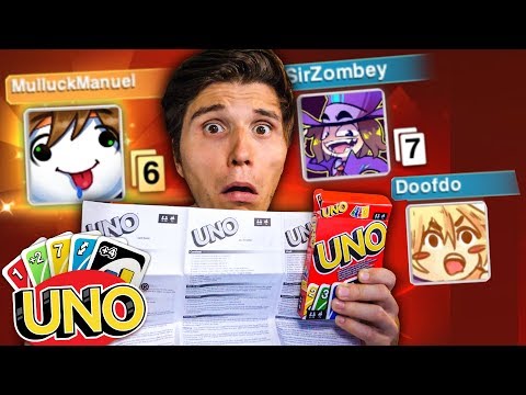 Wir spielen UNO und aktivieren alle Regeln die es gibt