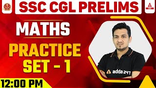 SSC CGL 2021-22 | SSC CGL Maths Classes | Practice Set #1