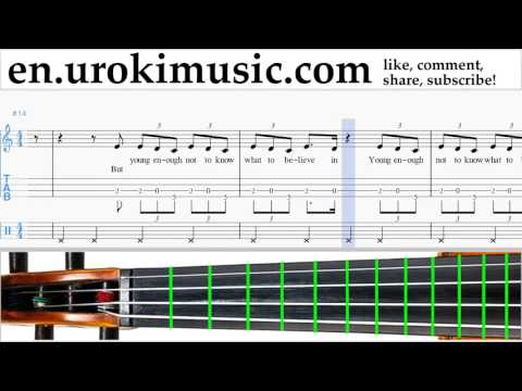 Violin lessons Fall Out Boy - Champion Sheet Music Tutorial Part#2 um-i352