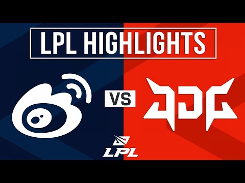 WBG vs JDG Highlights ALL GAMES | LPL 2025 Split 3 | Weibo Gaming vs JD Gaming