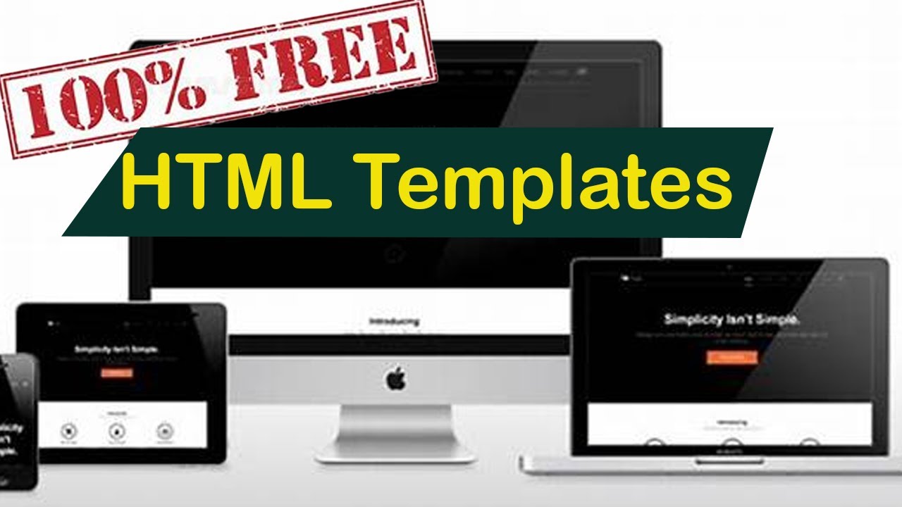 Free HTML Web Templates | 100%  Responsive | 100%Customizable | Creative Commons #shorts