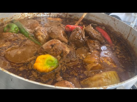 Mafé poulet fumé viande darra dou doye