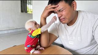 🥇 🥹❤️ All the Sweet Moments Baby Monkey Ri Ri Shows His Love and Care for Dad!