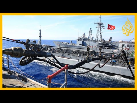 تركيا.. مناورات عسكرية مشتركة مع القبارصة الأتراك في البحر المتوسط 🇹🇷