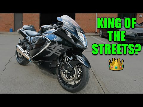 FIRST RIDE On A SUZUKI HAYABUSA \ud83d\ude31 | Honest Review