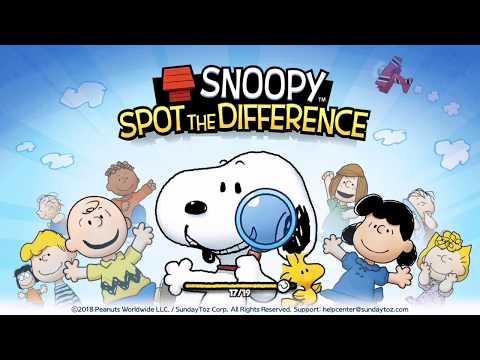 Snoopy Spot the  Level 1 to 10