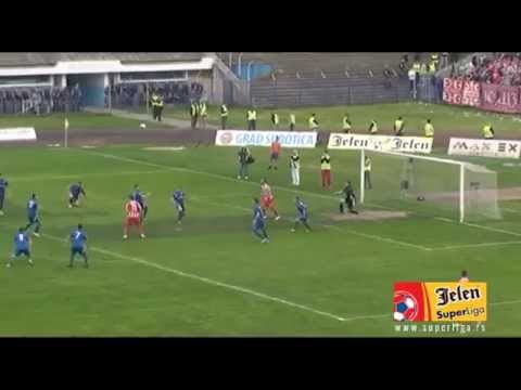JSL 2013/14: 22.Kolo: Spartak - Crvena zvezda 1:2 (0:1) / 05.04.2014
