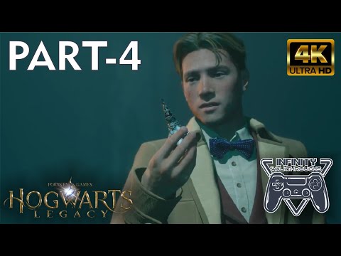 HOGWARTS LEGACY PS5 WALKTHROUGH 4K 60FPS HDR PS5 GAMEPLAY PART 4 - (FULL GAME)
