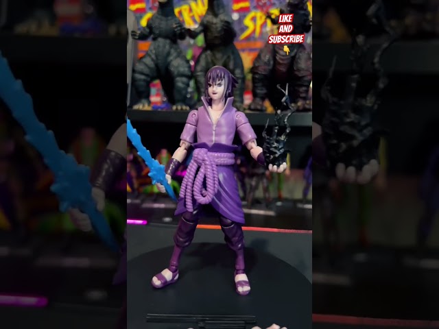 Vídeo relacionado con BANDAI Anime Heroes - Figura de acción de Uchiha Sasuke Rinnegan/Mangekyo Sharingan | Figura de Sasuke de 17 cm con manos y accesorios adicionales | Naruto Shippuden Anime Figuras de acción para niños