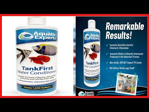 TankFirst Complete Aquarium Water Conditioner - Fish Water Conditioner, Instantly Removes Chlorine