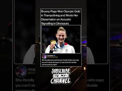 How Olympic Champ Bryony Page Became a Dinosaur Scientist Too