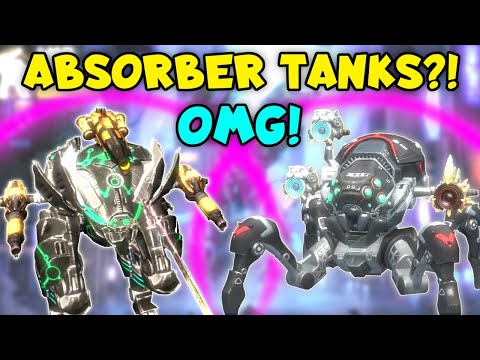 FENRIR And INVADER Become UNSTOPPABLE With ABSORBER Shield!! | War Robots Update 7.0 MK2 Gameplay WR
