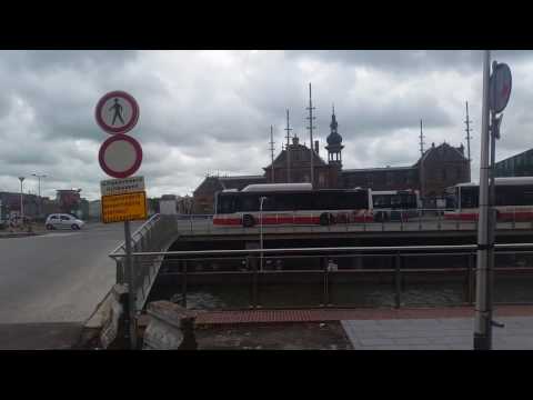 HTM Tramlijn 1 Delft Tanthof - Scheveningen Noorderstrand l Omleiding Station HS l GTL8 3124