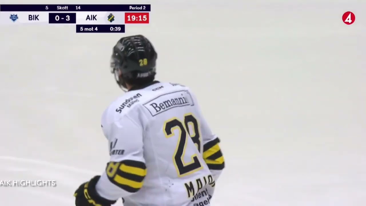 BIK Karlskoga - AIK | Hockeyallsvenskan 2023/24 Omgång 24