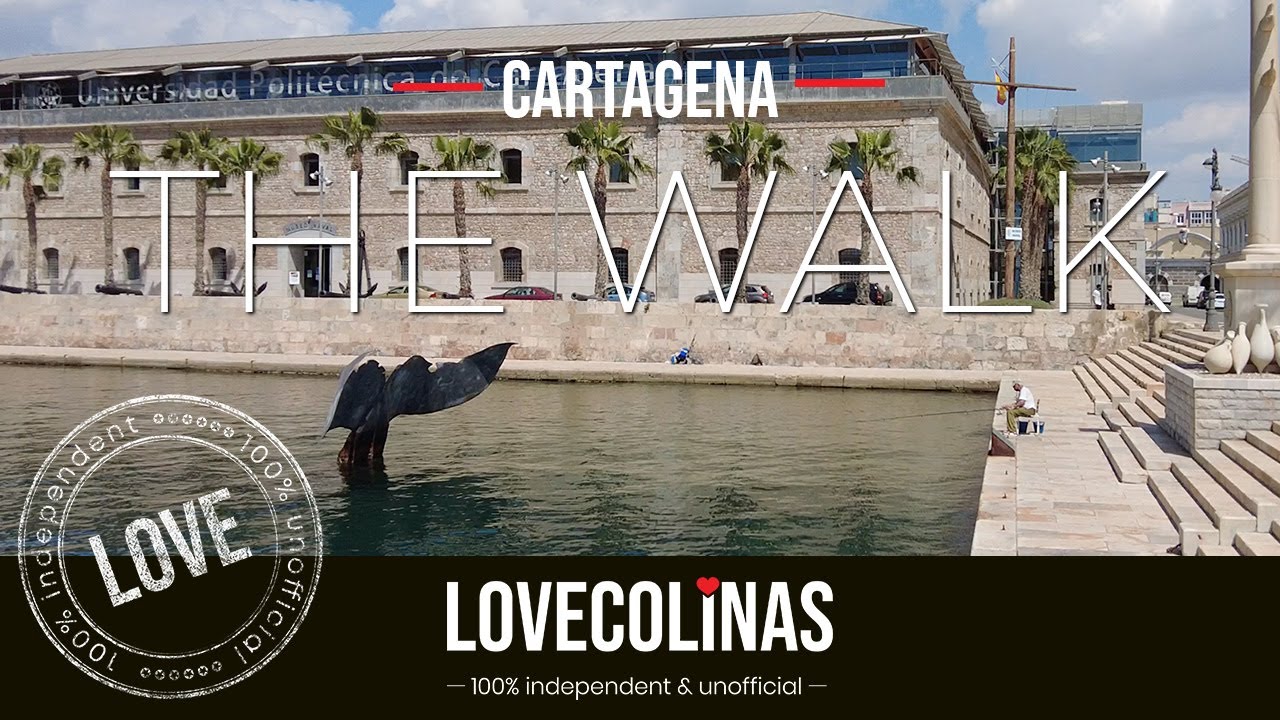 Immersive street-level walking tour through Cartagena Puerto, Spain, showcasing authentic urban landscapes, local architecture, and the vibrant atmosphere of the city's neighborhoods