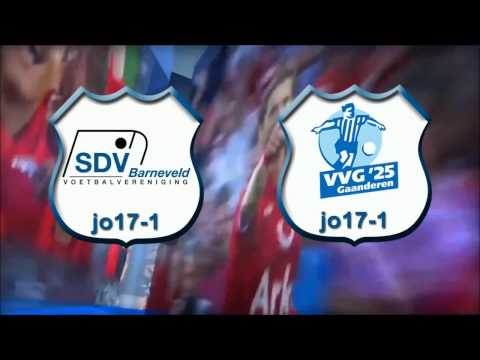 sdvBarneveld jo17-1 - VVG'25 jo17-1 halve finale beker