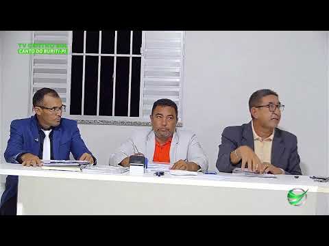 Sessão da câmara de vereadores de Canto do Buriti Piauí 03/12/2025