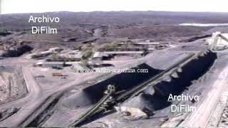 Erman Gonzalez cierre minero HIPASAM en Sierra Grande - Rio Negro 1992