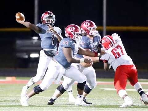 Warner Robins defeats Woodward Academy in the second round of the GHSA playoffs.