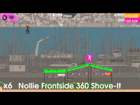 OlliOlli - Full Gameplay // Perfect Landings