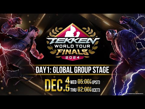 Tekken 8 | TWT 2024 | Tekken World Tour 2024 | Global Finals Day 1 | Group League: GLOBAL #TWT2024
