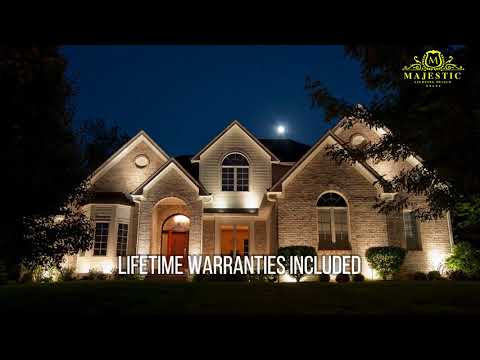 Majestic Lighting Design — Custom Landscape Lighting Installation