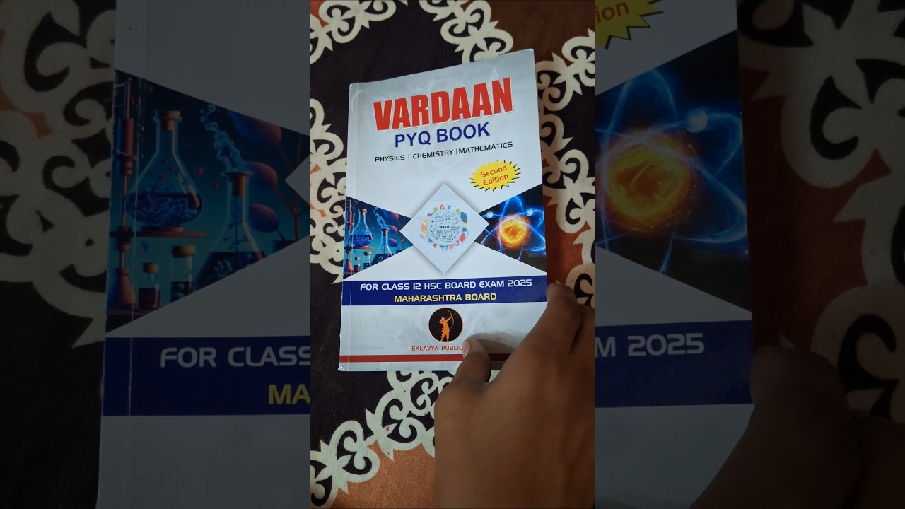 Vardan Book 2025 🏆 Best Pyq book for Hsc 2025 board exam 👀 #hscboard2025 #vardaanbook #pyq