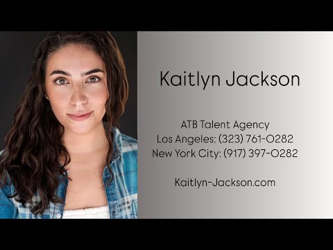 Kaitlyn Jackson Vocal Reel 2025 (Updated June)