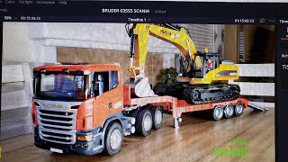 Bruder scania 03555 Unboxing and Review Study