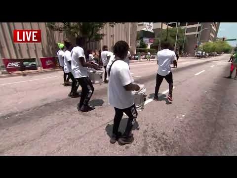 Juneteenth Atlanta Parade: Community drumline