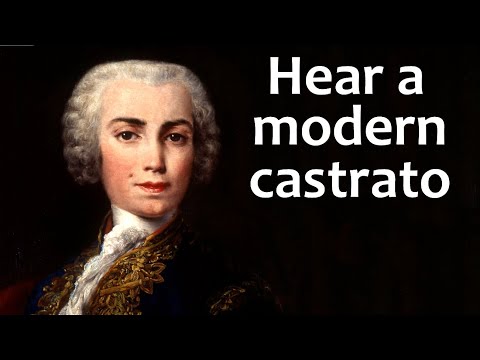 A modern castrato (NOT falsetto) ultra rare recording! Mozart Va, l'error mio palesa from Mitridate