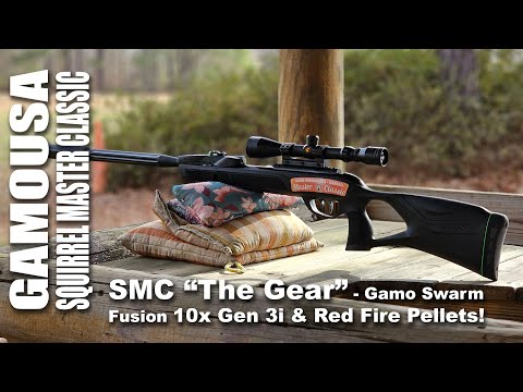 GAMO SMC “The Gear” - Gamo Swarm Fusion 10x Gen 3i with Red Fire Pellets - New Airguns for 2023!