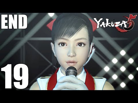 YAKUZA 5 REMASTERED - Gameplay Walkhtrough Part 19 END - Dreams Fulfilled - PC 1080p 60 FPS