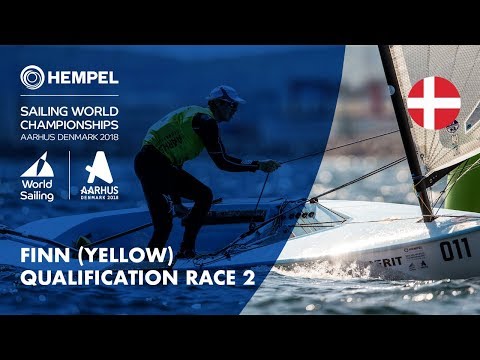 Full Finn Yellow Fleet Qualification Race 2 | Aarhus 2018