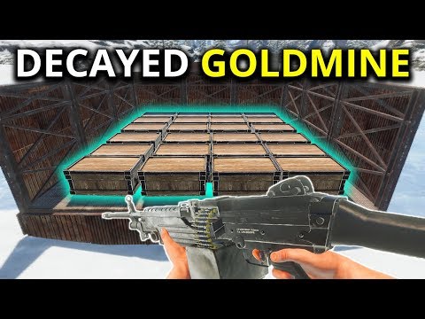 DECAYED BASE WAS A GOLDMINE FOR END GAME LOOT - Rust Solo Survival