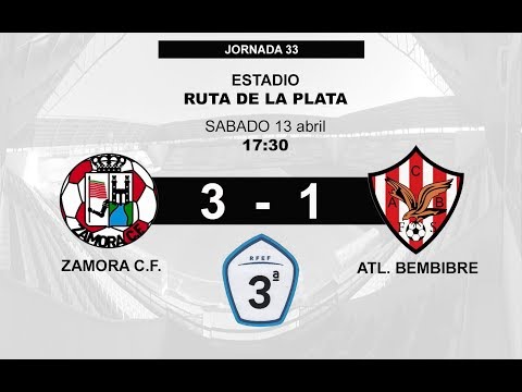 ZAMORA C.F. 3-1 ATCO. BEMBIBRE: RESUMEN DEL PARTIDO