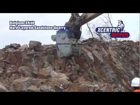 Xcentric Ripper Belgium XR40 Carmeuse hydraulic breakers hammers