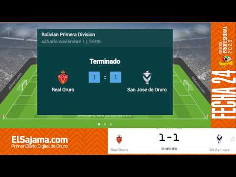 DivPro | Totora Real Oruro vs Gualberto Villarroel San José