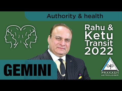 Rahu & Ketu Transits 2022 - 2023 | Gemini Yearly Horoscope