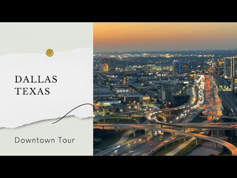 Downtown Dallas tour in Texas