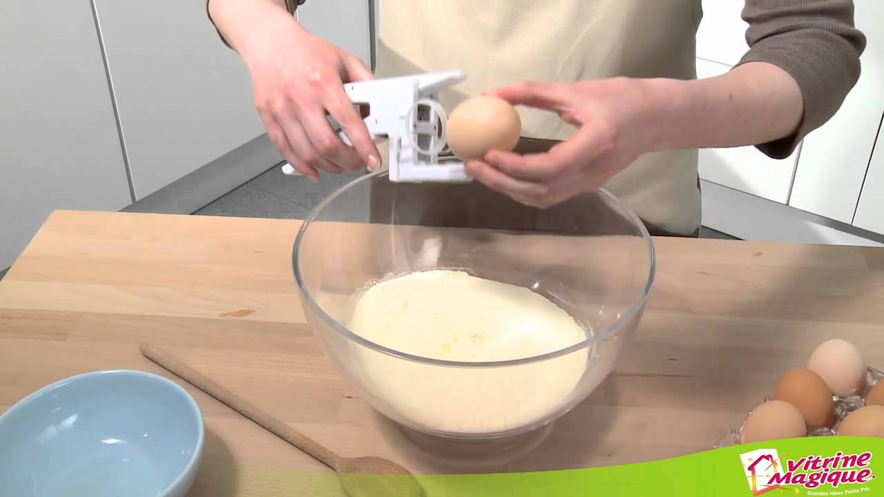 Le casse-œuf + le séparateur