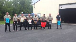 NYCRPD Officers Completing ALS Ice Bucket Challenge