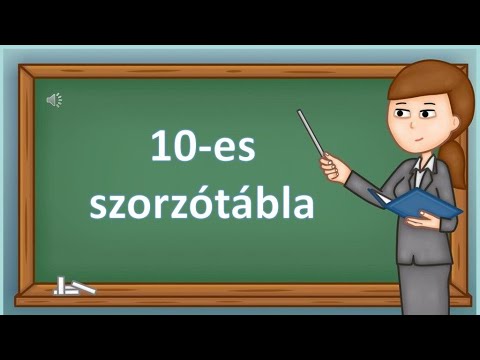 10-es szorzótábla gyakorlása