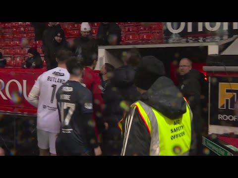 "There Needs To Be A Punishment" Nico Raskin Throws Water Over Aberdeen Fan