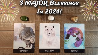 🌟🎉 3 Major Blessings In 2024! 🌟🎉 Pick A Card Reading 🌟🎉 What Blessings Are Coming Your Way?